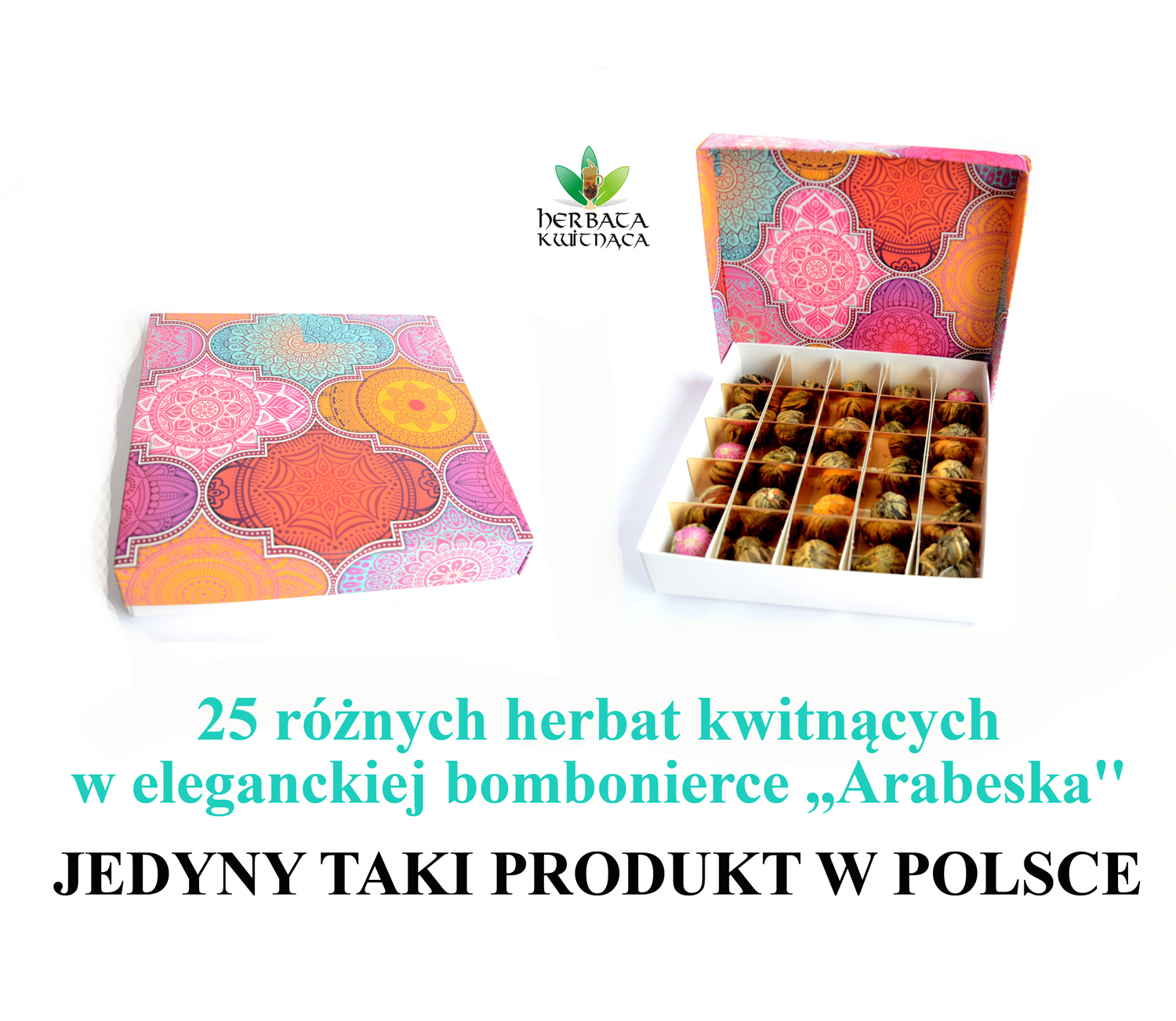 Bombonierka 25 herbat6 SKLEPs